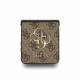 Husa Guess PU 4G Metal Logo pentru Samsung Galaxy Z Flip 7, Maro (Bakr, GUHCZF74GMGBR) by www.silkase.ro