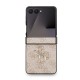 Husa Guess PU 4G Metal Logo pentru Samsung Galaxy Z Flip 7, Roz (Bakr, GUHCZF74GMGPI) by www.silkase.ro
