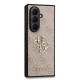 Husa Guess PU 4G Metal Logo pentru Samsung Galaxy Z Fold 7, Roz (Bakr, GUHCZFD74GMGPI) by www.silkase.ro