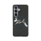 Husă Magnetică Karl Lagerfeld IML Choupette Karl Script Logo pentru Samsung Galaxy S26 Negru (S26, KLHMS26S5HKSCAK) by www.silkase.ro