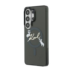 Husă Magnetică Karl Lagerfeld IML Choupette Karl Script Logo pentru Samsung Galaxy S26 Ultra Negru Husă Magnetică Karl Lagerfeld IML Choupette Karl Script Logo pentru Samsung Galaxy S26 Ultra Negru