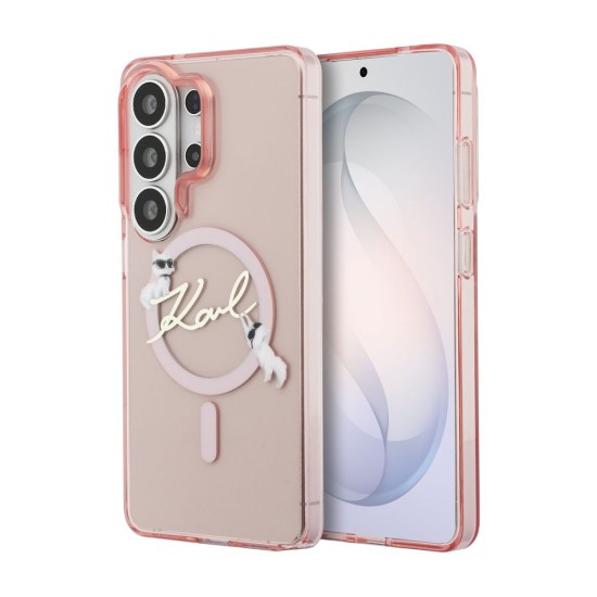 Husă Magnetică Karl Lagerfeld IML Choupette Karl Script Logo pentru Samsung Galaxy S26 Ultra Roz Husă Magnetică Karl Lagerfeld IML Choupette Karl Script Logo pentru Samsung Galaxy S26 Ultra Roz (S26 Ultra, KLHMS26L5HKSCAP) by www.silkase.ro