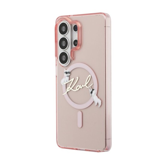 Husă Magnetică Karl Lagerfeld IML Choupette Karl Script Logo pentru Samsung Galaxy S26 Ultra Roz Husă Magnetică Karl Lagerfeld IML Choupette Karl Script Logo pentru Samsung Galaxy S26 Ultra Roz (S26 Ultra, KLHMS26L5HKSCAP) by www.silkase.ro