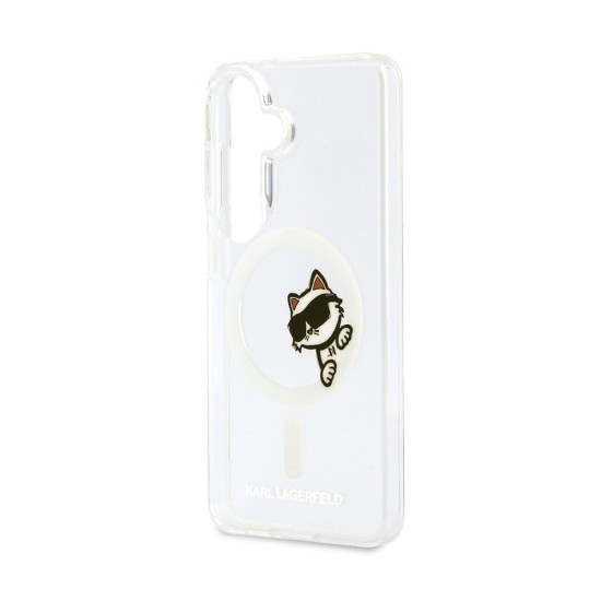 Husă Magnetică Karl Lagerfeld IML Choupette Peekaboo Logo pentru Samsung Galaxy S26+ Transparent Husă Magnetică Karl Lagerfeld IML Choupette Peekaboo Logo pentru Samsung Galaxy S26+ Transparent (S26 Plus, KLHMS26M6HCPSCT) by www.silkase.ro