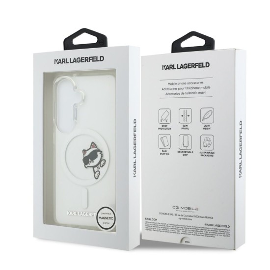 Husă Magnetică Karl Lagerfeld IML Choupette Peekaboo Logo pentru Samsung Galaxy S26+ Transparent Husă Magnetică Karl Lagerfeld IML Choupette Peekaboo Logo pentru Samsung Galaxy S26+ Transparent (S26 Plus, KLHMS26M6HCPSCT) by www.silkase.ro
