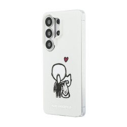 Husă Magnetică Karl Lagerfeld IML K&CH Back Logo pentru Samsung Galaxy S26 Ultra Transparent