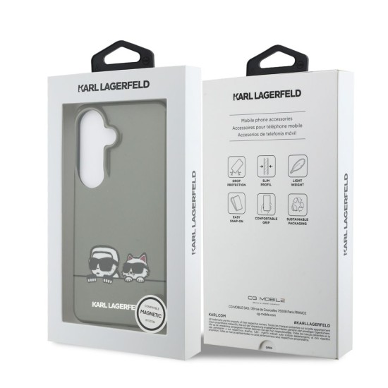 Husă Magnetică Karl Lagerfeld IML K&CH Peekaboo Logo pentru Samsung Galaxy S26 Negru Husă Magnetică Karl Lagerfeld IML K&CH Peekaboo Logo pentru Samsung Galaxy S26 Negru (S26, KLHMS26S6HPKACK) by www.silkase.ro