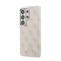Husă Magnetică Guess PU 4G Script Metal Logo pentru Samsung Galaxy S26 Ultra Roz Husă Magnetică Guess PU 4G Script Metal Logo pentru Samsung Galaxy S26 Ultra Roz