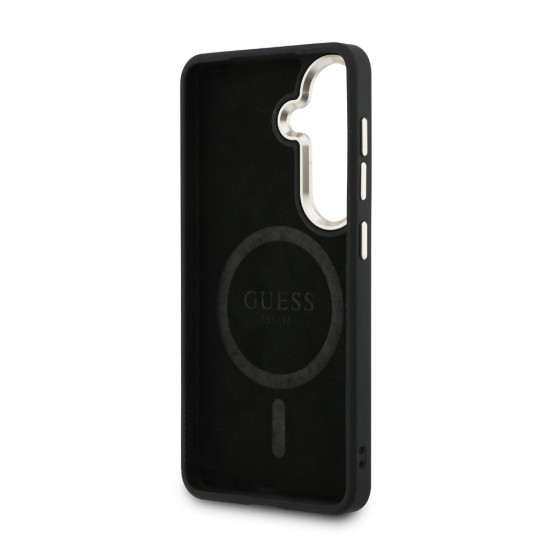 Husă Magnetică Guess Piele Eco 4G Gold Frame pentru Samsung Galaxy S26 Negru Husă Magnetică Guess Piele Eco 4G Gold Frame pentru Samsung Galaxy S26 Negru (S26, GUHMS26SP4MSEGCK) by www.silkase.ro