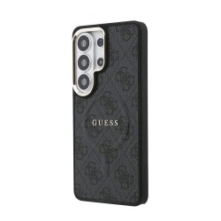 Husă Magnetică Guess Piele Eco 4G Gold Frame pentru Samsung Galaxy S26 Ultra Negru Husă Magnetică Guess Piele Eco 4G Gold Frame pentru Samsung Galaxy S26 Ultra Negru
