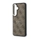 Husă Magnetică Guess Piele Eco 4G Gold Frame pentru Samsung Galaxy S26 Maro (S26, GUHMS26SP4MSEGCW) by www.silkase.ro