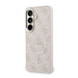 Husă Magnetică Guess Piele Eco 4G Gold Frame pentru Samsung Galaxy S26 Roz Husă Magnetică Guess Piele Eco 4G Gold Frame pentru Samsung Galaxy S26 Roz