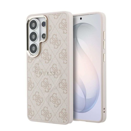 Husă Magnetică Guess Piele Eco 4G Gold Frame pentru Samsung Galaxy S26 Ultra Roz Husă Magnetică Guess Piele Eco 4G Gold Frame pentru Samsung Galaxy S26 Ultra Roz (S26 Ultra, GUHMS26LP4MSEGCP) by www.silkase.ro