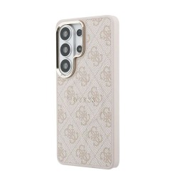 Husă Magnetică Guess Piele Eco 4G Gold Frame pentru Samsung Galaxy S26 Ultra Roz Husă Magnetică Guess Piele Eco 4G Gold Frame pentru Samsung Galaxy S26 Ultra Roz