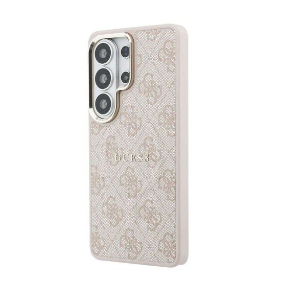 Husă Magnetică Guess Piele Eco 4G Gold Frame pentru Samsung Galaxy S26 Ultra Roz Husă Magnetică Guess Piele Eco 4G Gold Frame pentru Samsung Galaxy S26 Ultra Roz (S26 Ultra, GUHMS26LP4MSEGCP) by www.silkase.ro