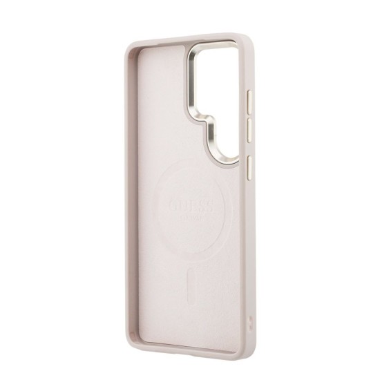 Husă Magnetică Guess Piele Eco 4G Gold Frame pentru Samsung Galaxy S26 Ultra Roz Husă Magnetică Guess Piele Eco 4G Gold Frame pentru Samsung Galaxy S26 Ultra Roz (S26 Ultra, GUHMS26LP4MSEGCP) by www.silkase.ro