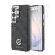 Husă Magnetică Guess Piele Eco 4G Strass Logo Gold Frame pentru Samsung Galaxy S26 Ultra Negru (S26 Ultra, GUHMS26LP4GRMDEK) by www.silkase.ro