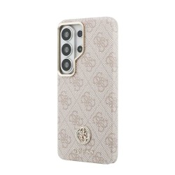 Husă Magnetică Guess Piele Eco 4G Strass Logo Gold Frame pentru Samsung Galaxy S26 Ultra Roz Husă Magnetică Guess Piele Eco 4G Strass Logo Gold Frame pentru Samsung Galaxy S26 Ultra Roz