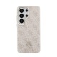Husă Magnetică Guess Piele Eco 4G Strass Logo Gold Frame pentru Samsung Galaxy S26 Ultra Roz (S26 Ultra, GUHMS26LP4GRMDEP) by www.silkase.ro
