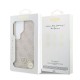 Husă Magnetică Guess Piele Eco 4G Strass Logo Gold Frame pentru Samsung Galaxy S26 Ultra Roz (S26 Ultra, GUHMS26LP4GRMDEP) by www.silkase.ro