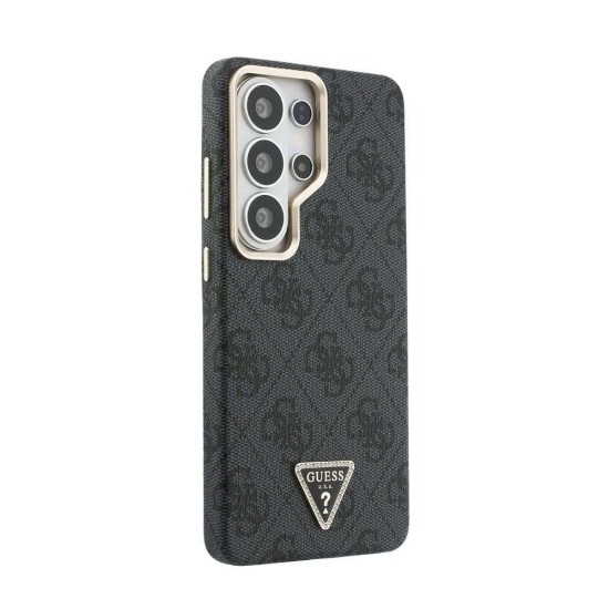 Husă Magnetică Guess Piele Eco 4G Strass Triangle Logo Gold Frame pentru Samsung Galaxy S26 Ultra Negru Husă Magnetică Guess Piele Eco 4G Strass Triangle Logo Gold Frame pentru Samsung Galaxy S26 Ultra Negru (S26 Ultra, GUHMS26LP4GTDGMK) by www.silkase.ro