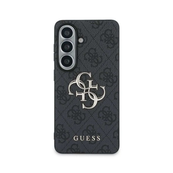 Husă Guess PU 4G Metal Logo pentru Samsung Galaxy S26 Gri (S26, GUHCS26S4GMGGR) by www.silkase.ro
