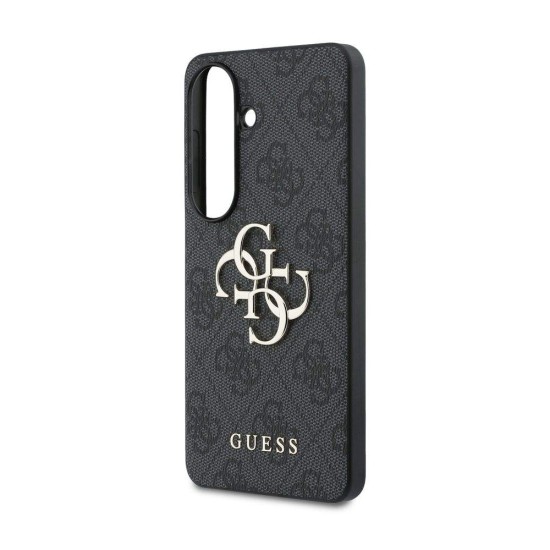 Husă Guess PU 4G Metal Logo pentru Samsung Galaxy S26 Gri (S26, GUHCS26S4GMGGR) by www.silkase.ro