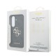 Husă Guess PU 4G Metal Logo pentru Samsung Galaxy S26 Gri (S26, GUHCS26S4GMGGR) by www.silkase.ro