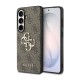 Husă Guess PU 4G Metal Logo pentru Samsung Galaxy S26 Maro (S26, GUHCS26S4GMGBR) by www.silkase.ro