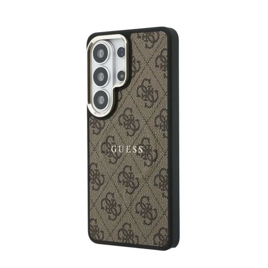Husă Magnetică Guess Piele Eco 4G Gold Frame pentru Samsung Galaxy S26 Ultra Maro Husă Magnetică Guess Piele Eco 4G Gold Frame pentru Samsung Galaxy S26 Ultra Maro (S26 Ultra, GUHMS26LP4MSEGCW) by www.silkase.ro