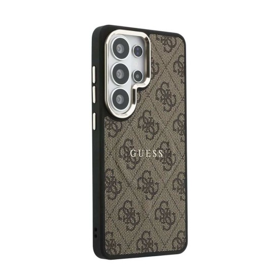Husă Magnetică Guess Piele Eco 4G Gold Frame pentru Samsung Galaxy S26 Ultra Maro Husă Magnetică Guess Piele Eco 4G Gold Frame pentru Samsung Galaxy S26 Ultra Maro (S26 Ultra, GUHMS26LP4MSEGCW) by www.silkase.ro