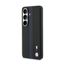 Husă Magnetică BMW M Piele Eco Perforated Stripes Metal Logo pentru Samsung Galaxy S26 Albastru Husă Magnetică BMW M Piele Eco Perforated Stripes Metal Logo pentru Samsung Galaxy S26 Albastru