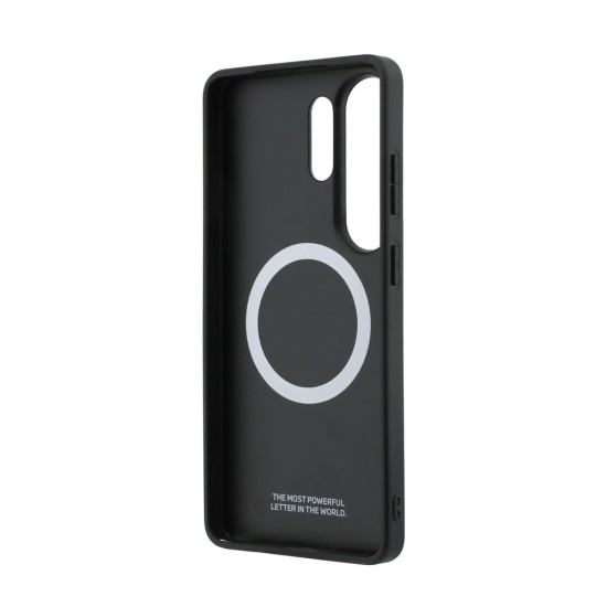 Husă Magnetică BMW M Piele Eco Perforated Stripes Metal Logo pentru Samsung Galaxy S26 Ultra Albastru (S26 Ultra, BMHMS26L25PCPSKB) by www.silkase.ro