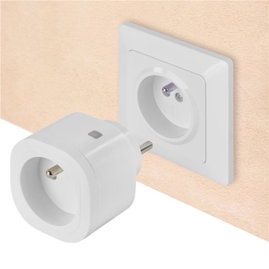 Priza inteligenta Omajin by Netatmo, standard francez (Ingredi, OSP-FR-01-EC) by www.silkase.ro