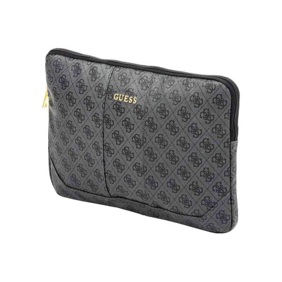 Husa Laptop Guess PU Leather 4G Sleeve 13 inch, Gri Husa Laptop Guess PU Leather 4G Sleeve 13 inch, Gri (Bakr, GUCS134GG) by www.silkase.ro