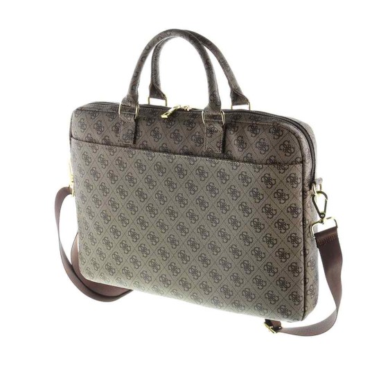 Geantă Laptop Guess 4G UpTown 15 inch, Maro Geantă Laptop Guess 4G UpTown 15 inch, Maro (Bakr, GUCB154GB) by www.silkase.ro