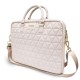 Geantă Laptop Guess Quilted 15 inch, Roz (Bakr, GUCB15QLPK) by www.silkase.ro