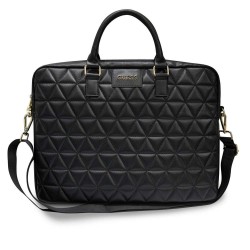 Geantă Laptop Guess Quilted 15 inch, Neagră