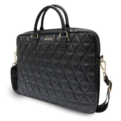 Geantă Laptop Guess Quilted 15 inch, Neagră Geantă Laptop Guess Quilted 15 inch, Neagră