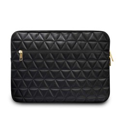 Husa Guess Quilted Sleeve pentru Notebook 13", Neagra Husa Guess Quilted Sleeve pentru Notebook 13", Neagra