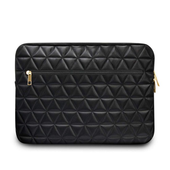 Husa Guess Quilted Sleeve pentru Notebook 13", Neagra Husa Guess Quilted Sleeve pentru Notebook 13", Neagra (Bakr, GUCS13QLBK) by www.silkase.ro