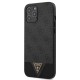 Husa Guess PU 4G Triangle pentru iPhone 12 Pro Max, Gri Husa Guess PU 4G Triangle pentru iPhone 12 Pro Max, Gri (Bakr, GUHCP12LPU4GHBK) by www.silkase.ro