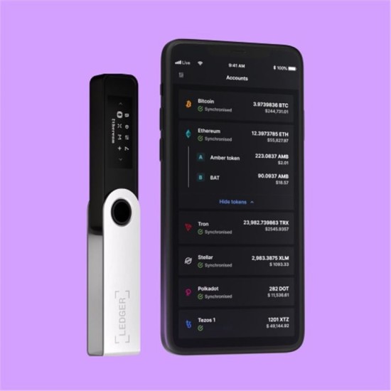 Portofel hardware crypto Ledger Nano S Plus, culoare Negru Mat (Ledger, Ingredi) by www.silkase.ro Portofel hardware crypto Ledger Nano S Plus, culoare Negru Mat (Crypto Wallet, LEDGERSPLUS) by www.silkase.ro