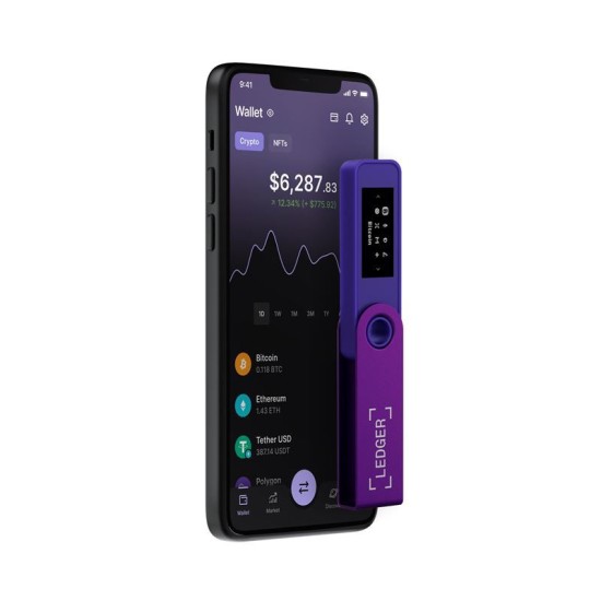 Portofel electronic Ledger Nano S Plus Crypto, pentru monede virtuale Bitcoin, Ethereum, Dash, ZCash si altele, Amethyst Purple (, Crypto Wallet) by www.silkase.ro Portofel electronic Ledger Nano S Plus Crypto, pentru monede virtuale Bitcoin, Ethereum, Dash, ZCash si altele, Amethyst Purple (Crypto Wallet, LEDGERSPLUSAP) by www.silkase.ro
