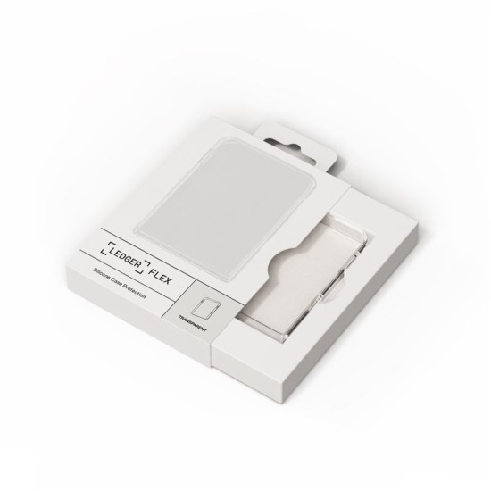 Husa de protectie silicon Ledger Flex, transparenta (Ledger, Ingredi) by www.silkase.ro Husa de protectie silicon Ledger Flex, transparenta (Crypto Wallet, LEDGERFLEXSCT) by www.silkase.ro
