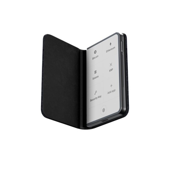 Carcasa magnetica Ledger Stax, culoare business charcoal (gri carbune) (Crypto Wallet, LEDGERSTAXMSBC) by www.silkase.ro