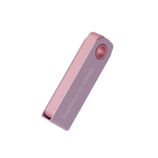 Portofel hardware crypto Ledger Nano S Plus, culoare Roz Pastel (Crypto Wallet, LEDGERSPLUSPP) by www.silkase.ro