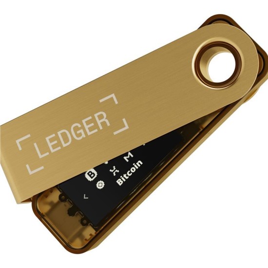 Portofel electronic Ledger Nano S Plus Crypto, pentru monede virtuale Bitcoin, Ethereum, Dash, ZCash si altele, Auriu (, Crypto Wallet) by www.silkase.ro Portofel electronic Ledger Nano S Plus Crypto, pentru monede virtuale Bitcoin, Ethereum, Dash, ZCash si altele, Auriu (Crypto Wallet, LEDGERSPLUSG) by www.silkase.ro