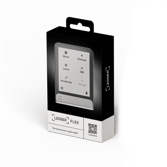 Portofel hardware crypto Ledger Flex cu cheie de recuperare (Ledger, Ingredi) by www.silkase.ro Portofel hardware crypto Ledger Flex cu cheie de recuperare (Crypto Wallet, LEDGERFLEX-RK) by www.silkase.ro