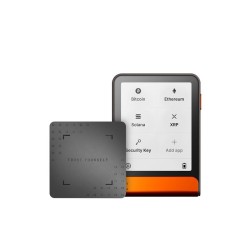 Portofel hardware crypto Ledger Flex Orange (portocaliu) cu cheie de recuperare